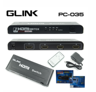 HDMI Switch 3-Port Full HD 1080P