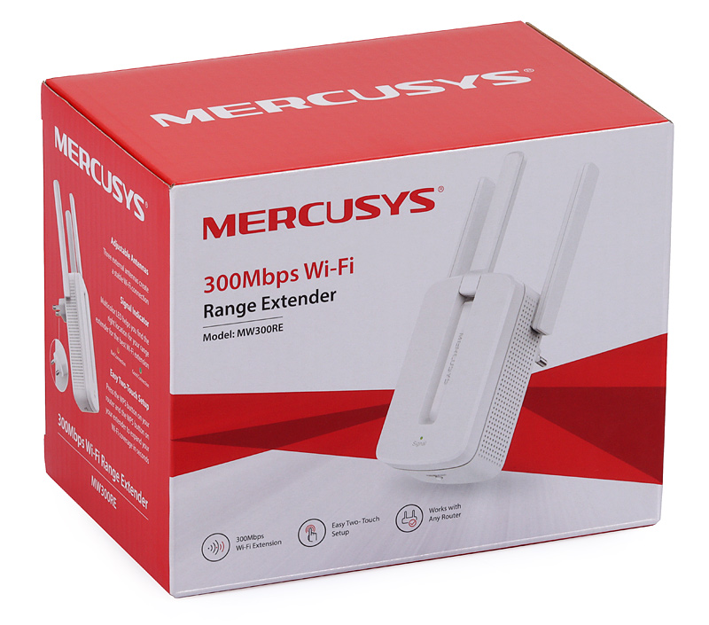 Mercusys 300Mbps Wifi Range Extender 300RE