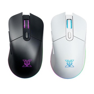 Nubwo X55 Wireless Gaming Mouse (White/Black)