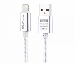 [145129] GOLF GC-101 IPhone USB Cable (Silver)