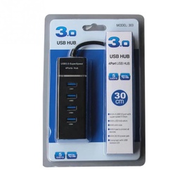 [139062] 4 Ports 3.0 USB  Hub 303 30cm