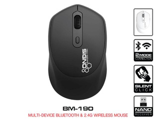 SIGNO BM-190 Bluetooth/Wireless Mouse