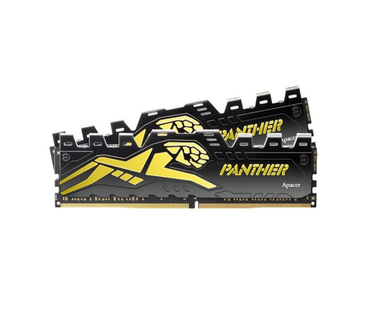 Apacer DDR4 DIMM 3200-16 1024x8 8GB 1.35V Desktop PC Ram Panther-Golden