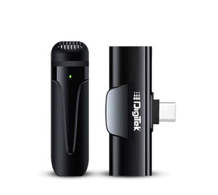 DigiTek DWM-001 Type-C Wireless Microphone & Receiver 2.4GHz