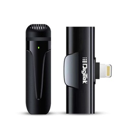 [109348] DigiTek DWM-002 Lightning Wireless Microphone &amp; Receiver 2.4GHz