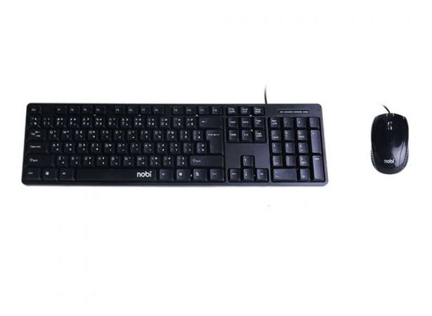 Nobi NK-10 Wired Keyboard+Mouse