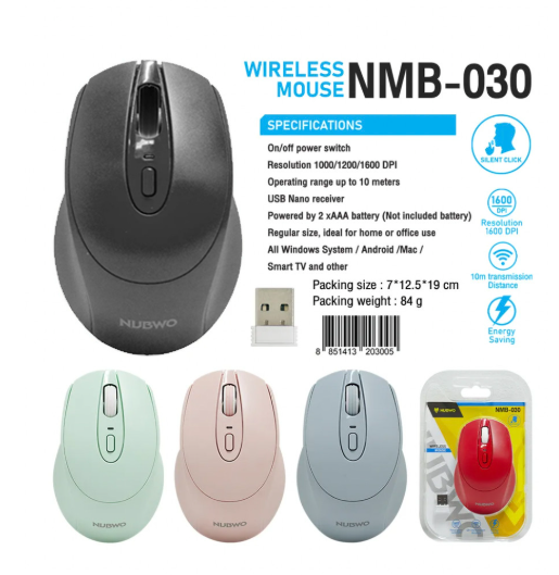 NUBWO NMB-030 Wireless Mouse