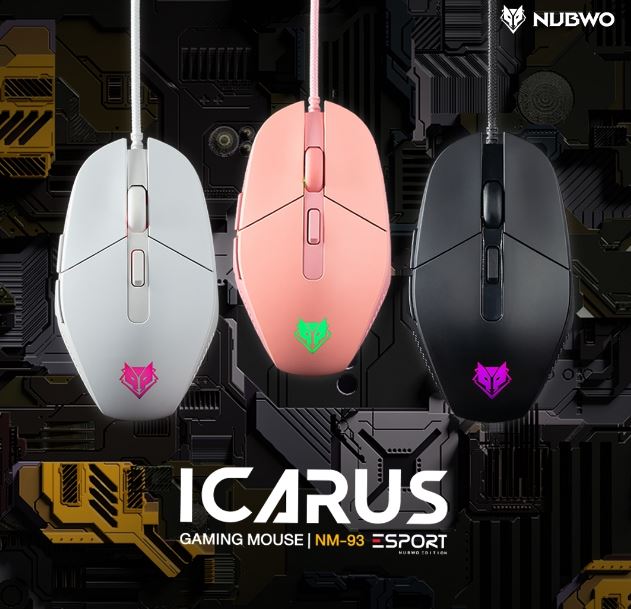 Nubwo NM-93 Silent Gaming Mouse
