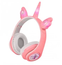 [119153] Primaxx LB29 Unicorn LED Bluetooth Headphones