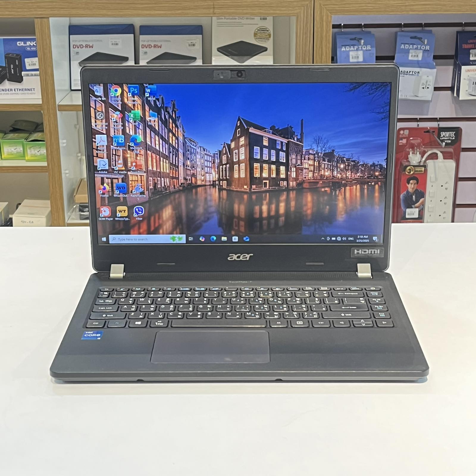 Acer TravelMate P214-53 (i5 11th, 16GB, SSD 512GB, 14") Black