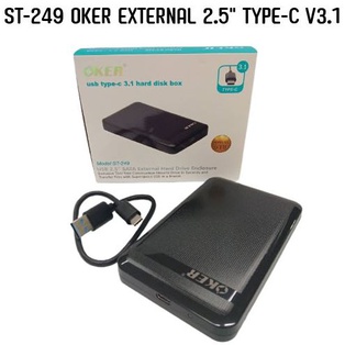 OKER ST-249 2.5" External HDD Enclosure USB TypeC 3.1