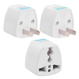 [109435] Multi Plug 3pin-2pin Travel adapter (Flat)