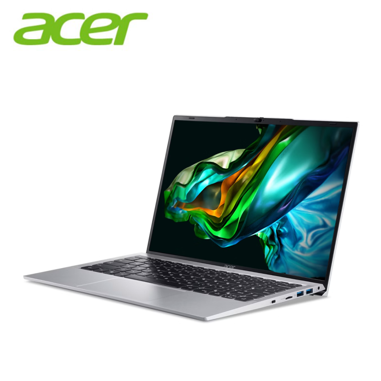 Acer Aspire Lite AL14-32P-32QV (Core 3, N335, 8GB, 512GB SSD, 14") Light Silver
