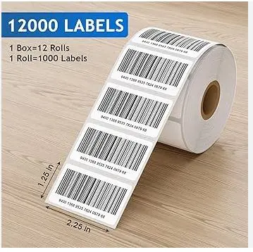 [133087] Barcode Label Sticker 25x12 (5000 pcs) Direct Thermal