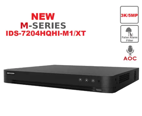 [108236] DS-7204HQHI-M1/XT(S) 3K,5MP DVR