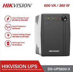 [138033] HIK Vision DS-UPS 600VA - Q/T