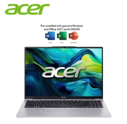 [141777] Acer Aspire Lite AL15-52P- 38J3 (i3,13th,8GB,SSD 512GB,15.6&quot;) Light Silver