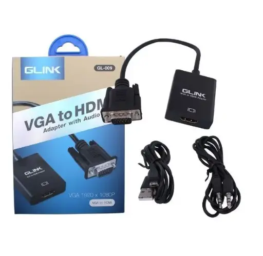 [103210] G-Link GL-009 VGA to HDMI Adapter with Audio
