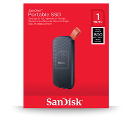 [113018] SANIDISK Portable External SSD 1TB USB 3.1 Type-C (SDSSDE30-1T00-G26)