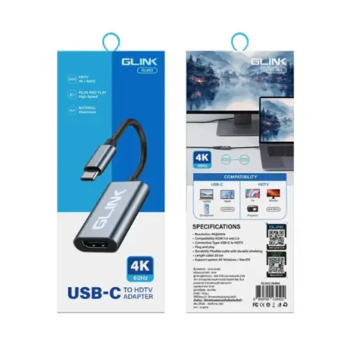 [103301] G-Link GL-053 Type-C to HDMI Adapter