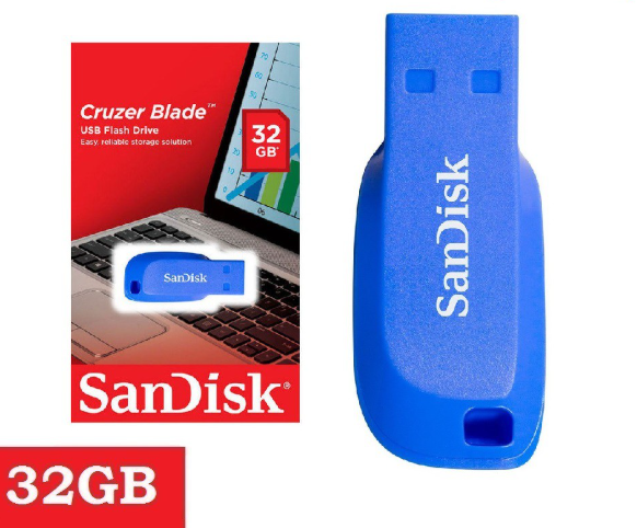 SanDisk USB 2.0 Flash Drive 32GB (SDCZ50C-B35BE)