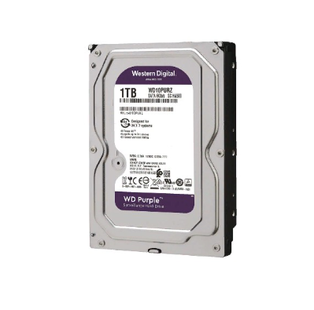 WD 1TB Surveillance HDD SATA3 64MB Purple (WD10PURZ)