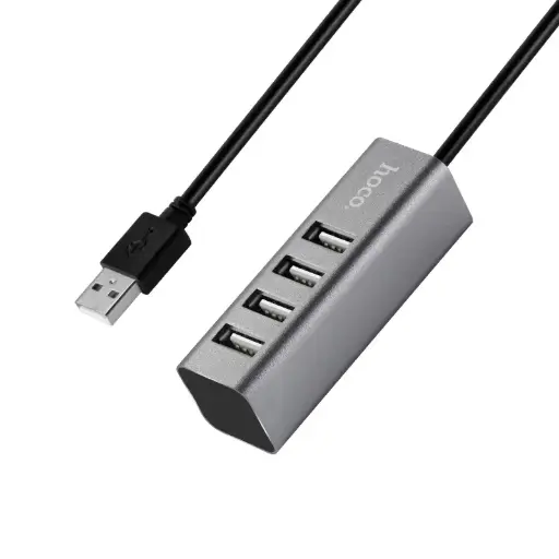 [P000147] HOCO HB1 4-Ports USB Hub 80cm
