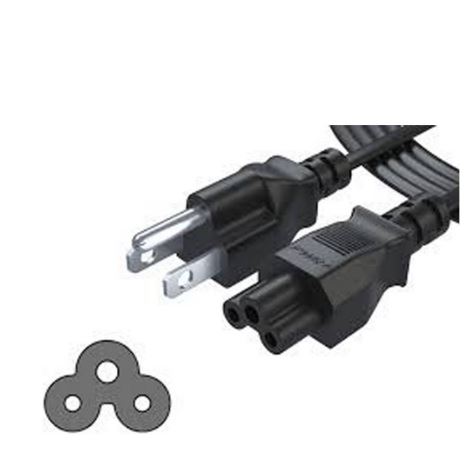 AC Laptop Power Flat 1.8m (3 pin) ထိ