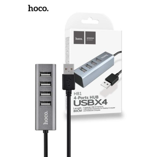 HOCO HB1 4-Ports USB Hub 80cm