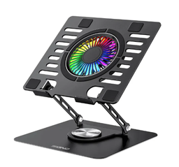 [109459] SIGNO CP-513 10-17" RGB Laptop Cooling Stand