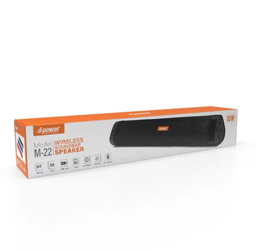 [137276] d-power M-22 Wireless BT Soundbar Speaker