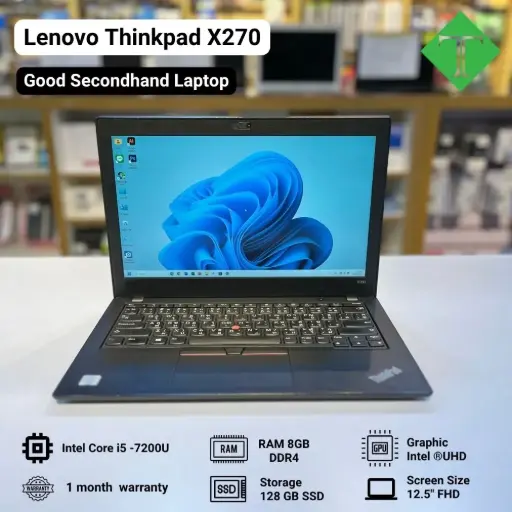 [241169] Lenovo Thinkpad X270 (i5-7200U, 8GB,128 GB SSD,12.5")