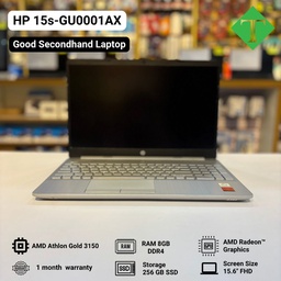 [241172] HP 15s-GU0001AX (AMD Athlon Gold 3150, 8GB, SSD 256GB,15.6") Silver
