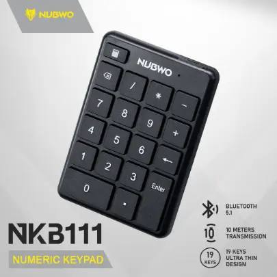 [121220] Nubwo NKB111 Bluetooth Numeric Keypad