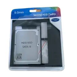 [109281] Second HDD Caddy 9.0mm (DVD Drive to Sata SSD)