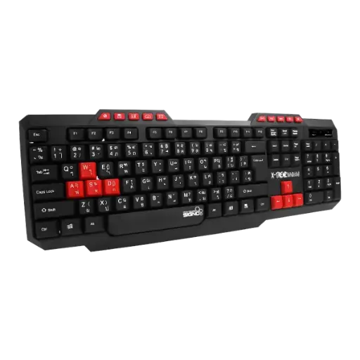 [P000121] Signo KB-709 Waterproof Design Gaming Keyboard (EN/TH Layout)