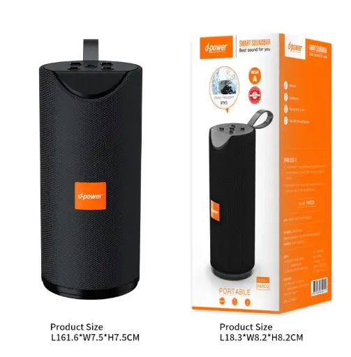 [137273] d-power Paraco Bluetooth Speaker