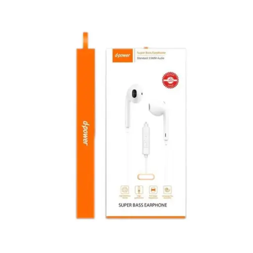 [109354] d-power SMT-P5 Super Bass Earphone