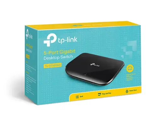[P000086] TP-Link TL-SG1005G 5-Port Gigabit Desktop Switch