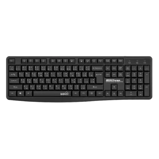 [P000119] Signo BESICO KB-76 Wired Keyboard