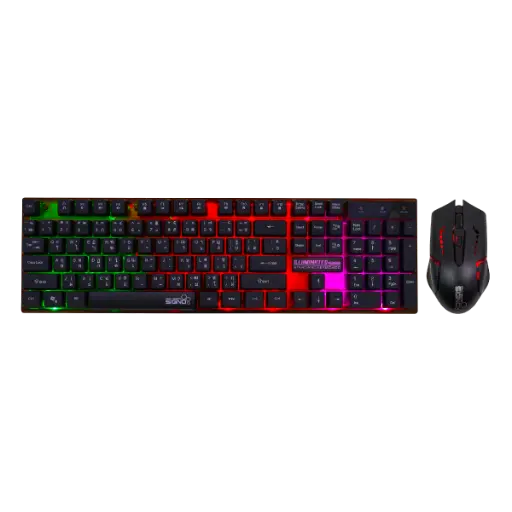 [P000120] Signo KB712 + GM112 Keyboard and Mouse Combo