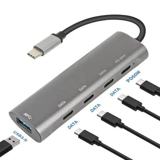 [P000146] USB-C to PD Hub 5 in 1 